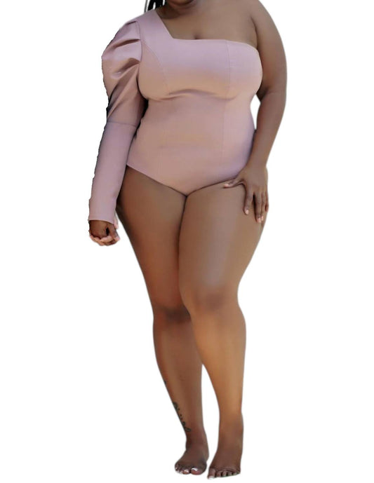 Adriana Contreras - One Shoulder Bodysuit - Plus