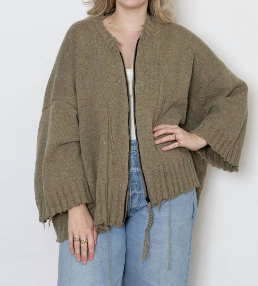 Serienumerica - Chunky Knit Cardigan
