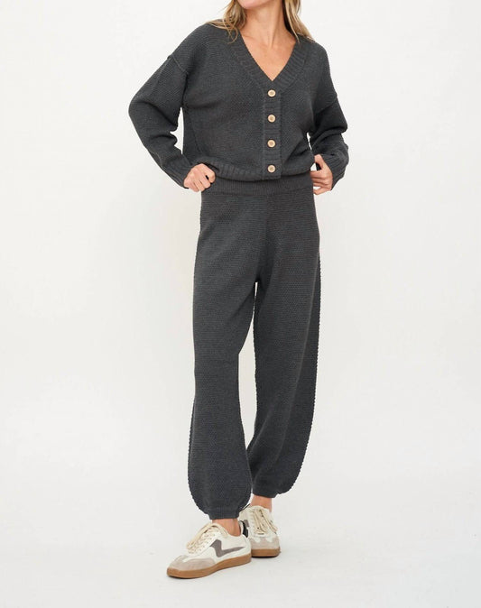Six/Fifty - Molly Waffle Sweater Pants