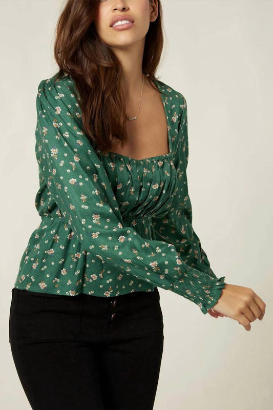 O'Neill - Colette Floral Long Sleeve Top