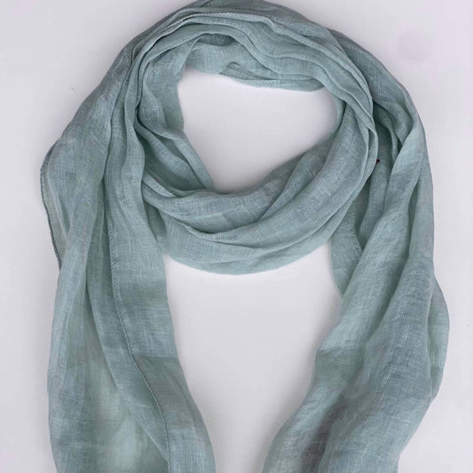 Vikolino - Women's Sheer Linen Scarf