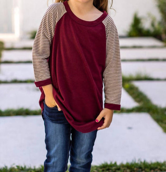 Southern Grace - Girl's Striped Top