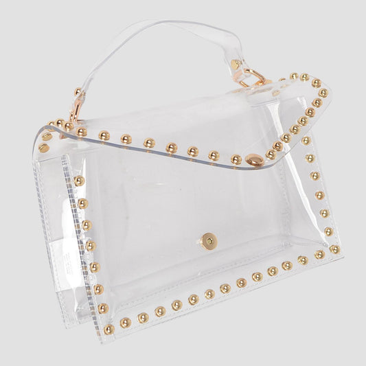 H&D Accessories - Women's Stone Studded Gameday Bag