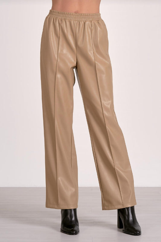 Elan - Eco Leather Pants