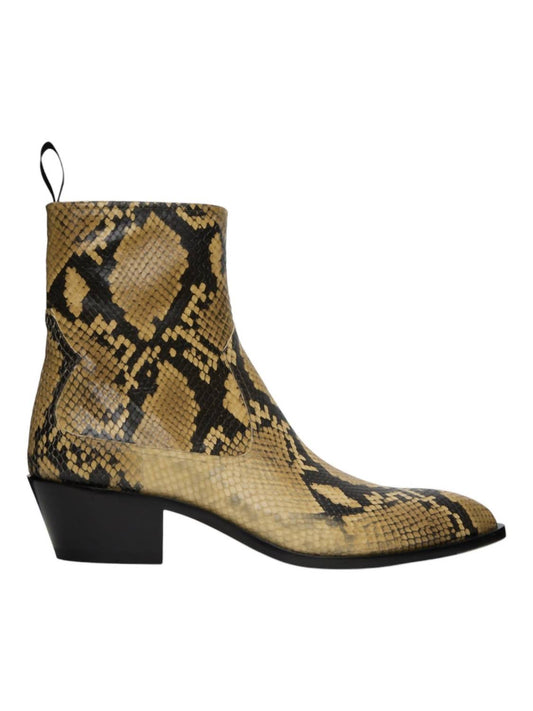 Bally - Men's Gaiman Rhu Snake Embossed Leather Boots