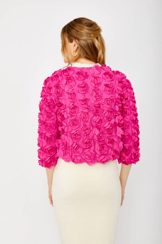 Frank Lyman - Floral Applique Jacket