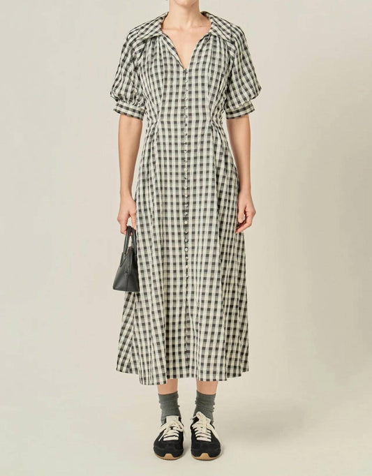 Endless Rose - Gingham Maxi Dress