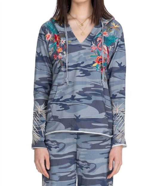 Johnny Was - Nohea French Terry Raw Edge Hoodie