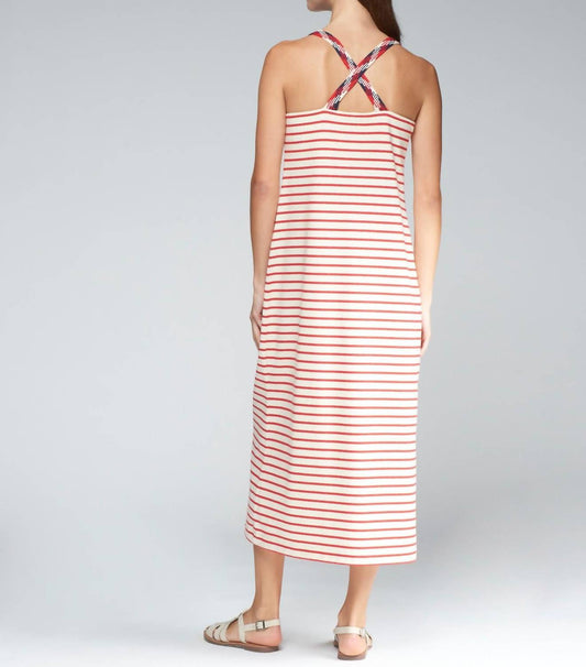 Vilagallo - Lilou Embroidered Midi Dress