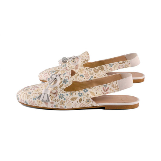 Papanatas - Women's Floral Print Moccasin Loafers