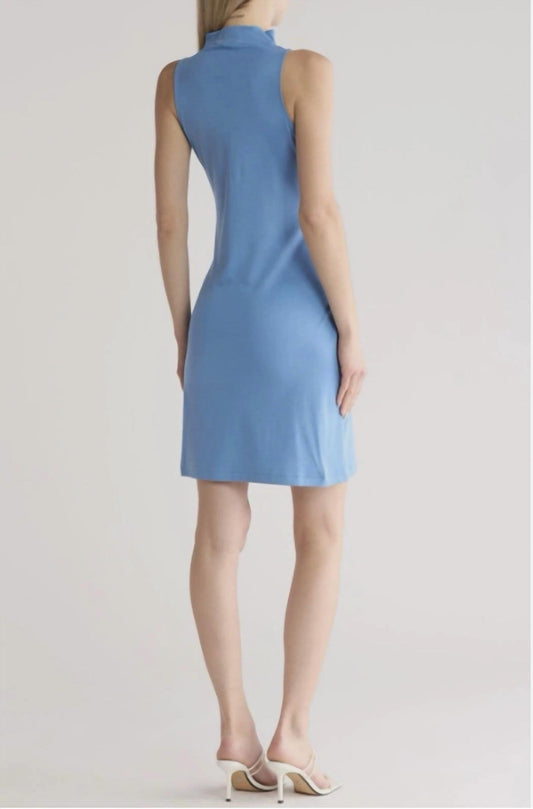 Vince - Sleeveless Pima Cotton Wrap Tie Front T-shirt Dress