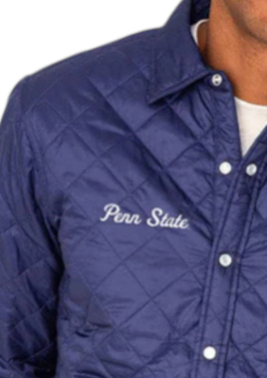 Criquet - Penn State Quilted Shacket