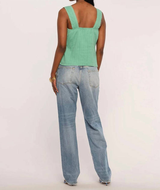 Heartloom - Tia Eyelet Button Up Top