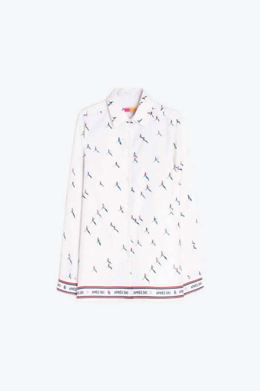 Vilagallo - Women's Apres Ski Button Down Shirt