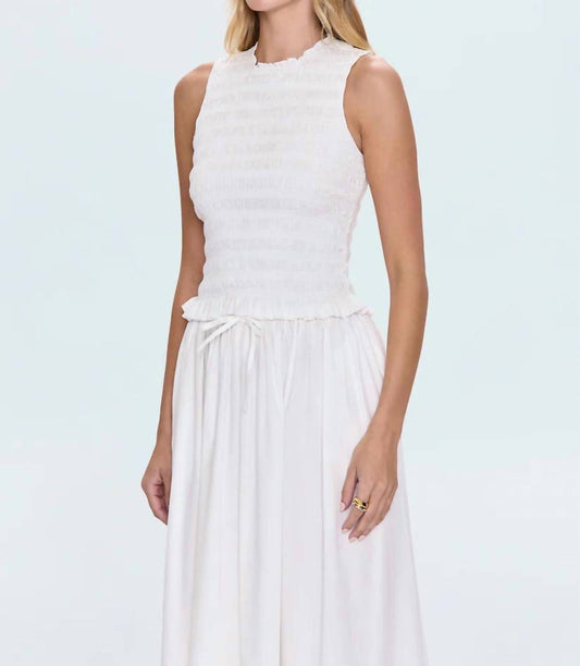 Pistola - Phoebe Smocked Tank Top