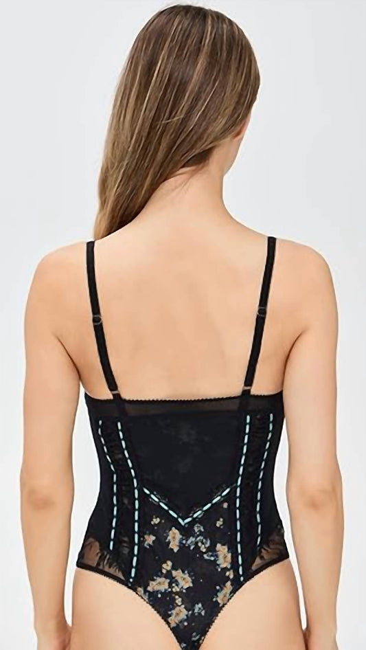 Free People - Sara Corset Bodysuit