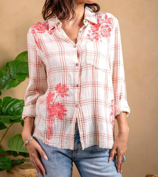 Paparazzi - Women's Embroidered Shirt