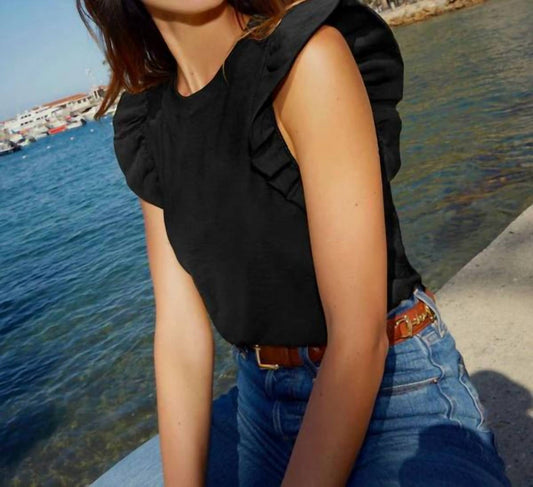 Nation Ltd - Ruffle Paulette Tank