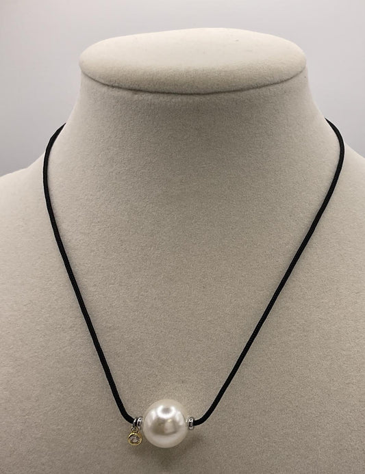 Aguasanta - Women's Adjustable Necklace With Big Pearl