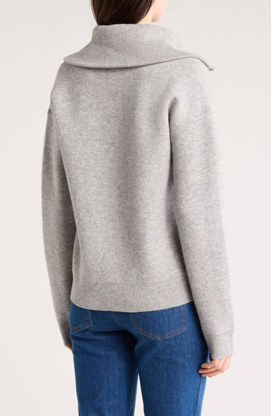 Derek Lam 10 Crosby - Samuel Reversible Quarter-zip Pullover Sweater