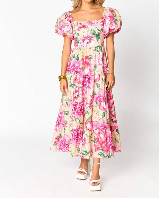 Buddylove - Juno Puff Sleeve Maxi Dress