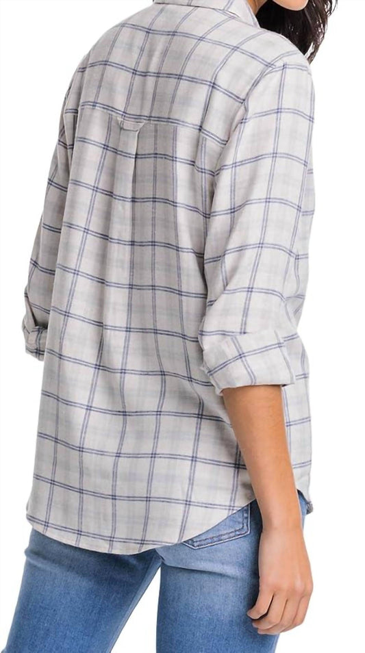 Southern Tide - Niki Chilly Morning Plaid Shirt