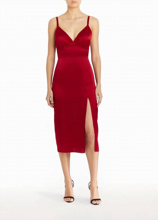 Amanda Uprichard - Leilani Satin Dress