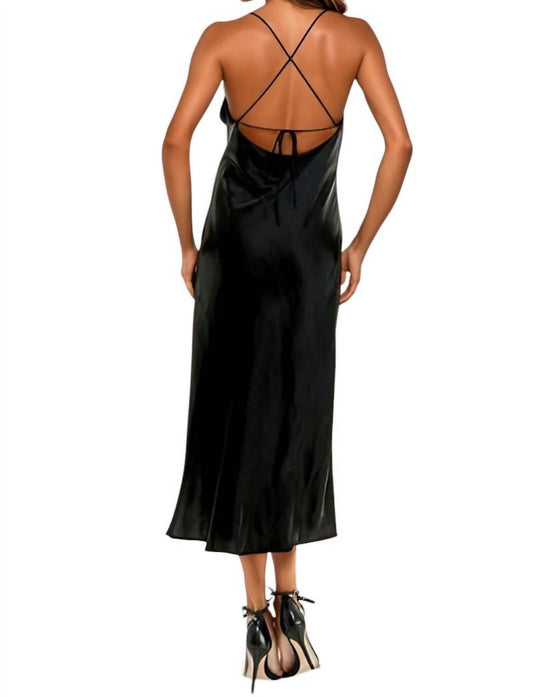 Acoa - Roselle Satin Maxi Dress