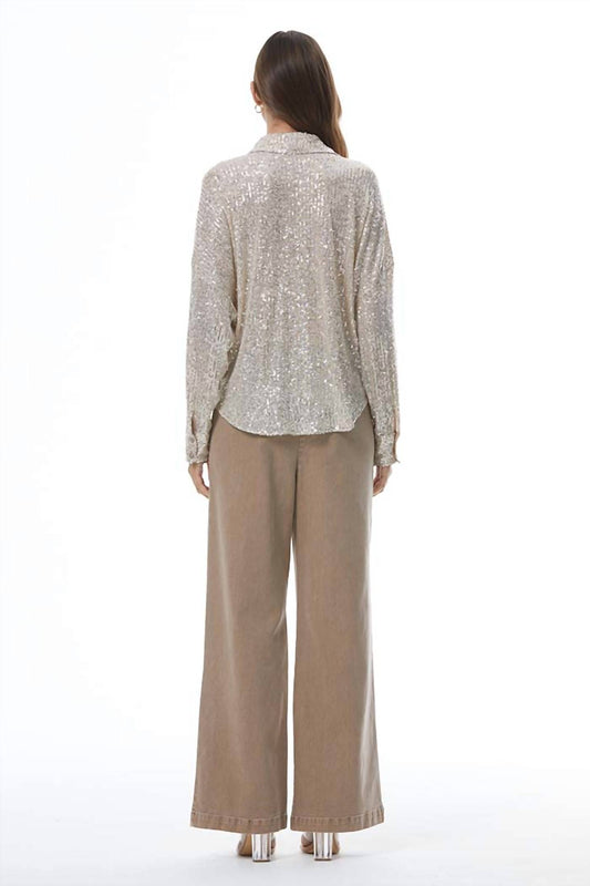 Young Fabulous & Broke - Sequin Tourist Top