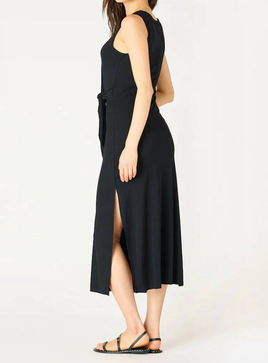Dex - Sleeveless Knot Midi Dress