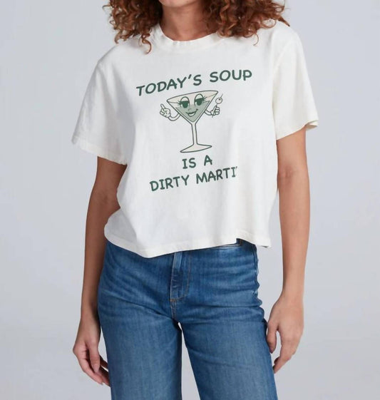 Askk Ny - Martini Soup Shrunken Boy Tee