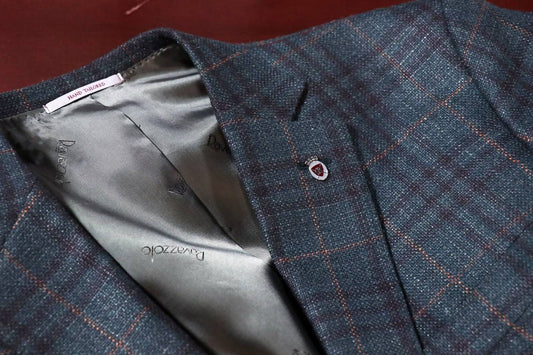 Ravazzolo - Men's Loro Piana Silk Air Plaid Sportcoat