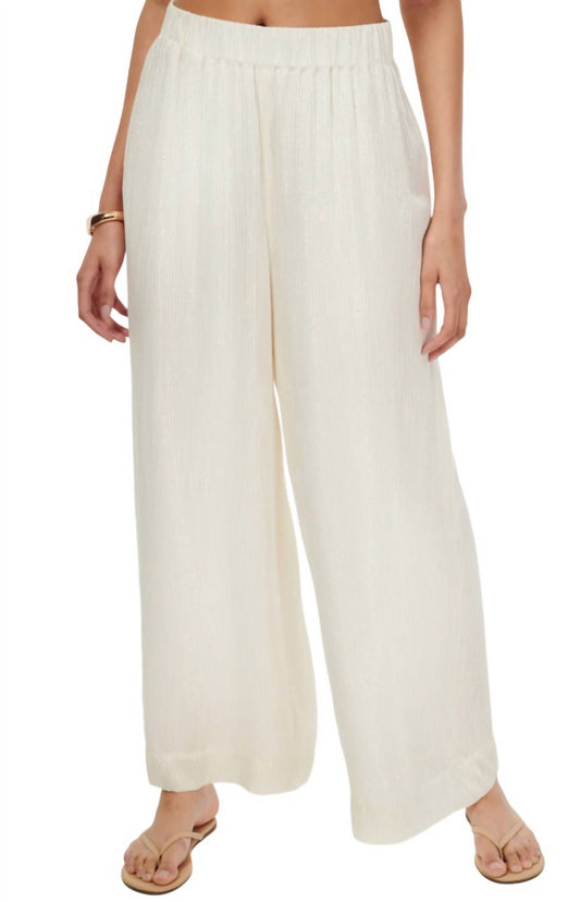 Cami Nyc - Medina Metallic Chiffon Pant