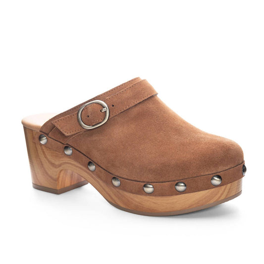 Chinese Laundry - Women's Cindy Split Suede Clogs