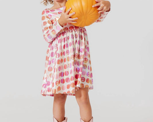 Pink Chicken - Girls Lame Steph Dress