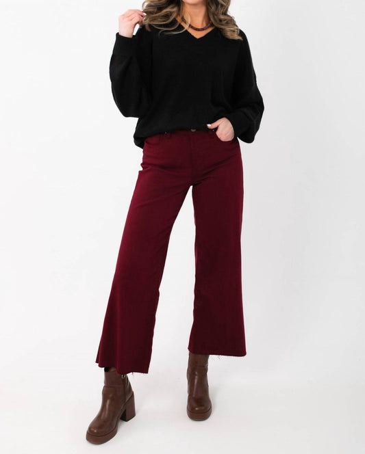 Hyfve - Olivia Oversized V-neck Sweater