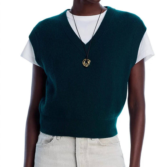 Guest In Residence - Cashmere Ribbed Vest