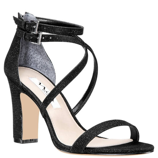 Nina - Women's Shari Criss-cross Block Heels
