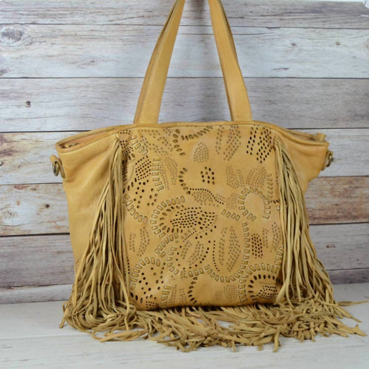 Studio Caleidoscope - Women's Airo Fringe Tote Bag