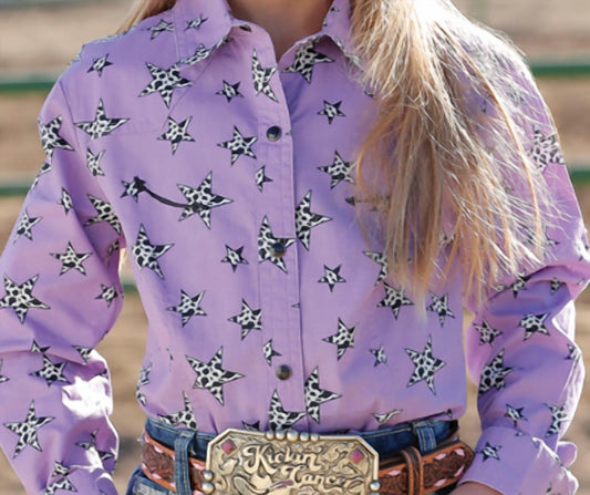 Cinch - Girl's Long Sleevs Print