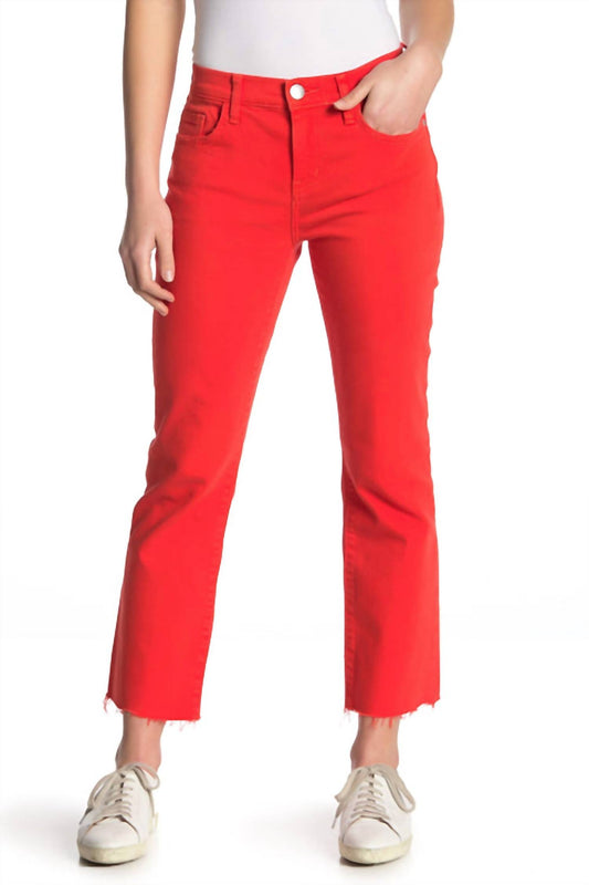 Current/Elliott - The Kick Flare Crop High Waist Jean