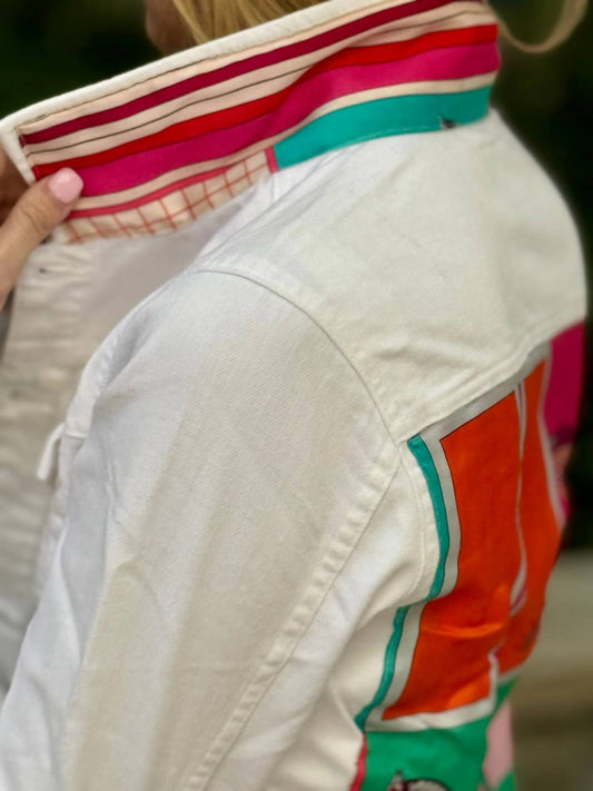 Stacy Bradley - Women's The White Denim Jacket