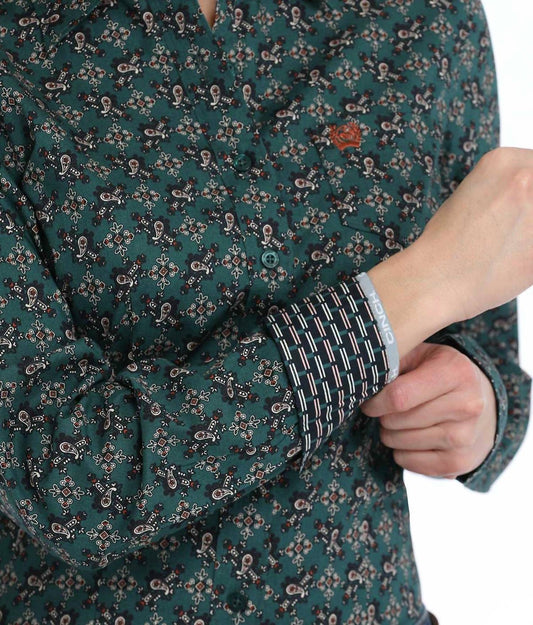 Cinch - Women's Long Sleeve Print Shirt