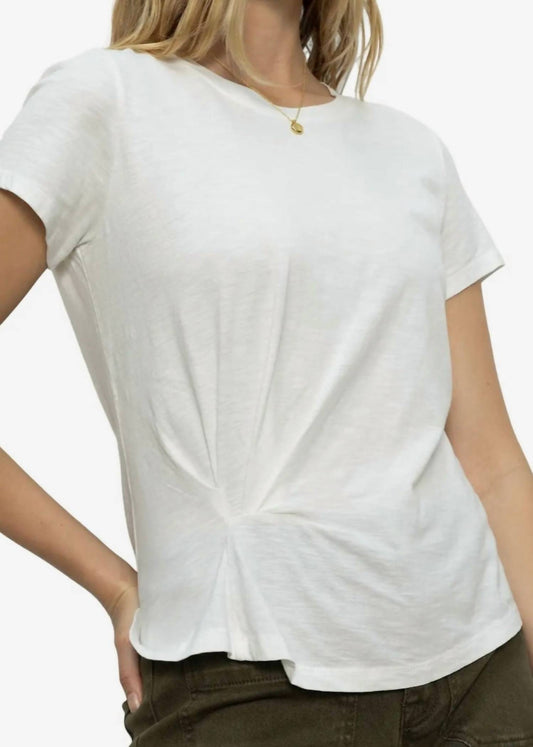 Sanctuary - Twist Front Crew Neck Tee