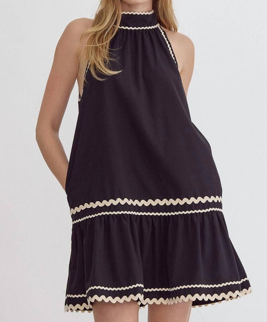 Entro - Wonder Halter Mini Dress