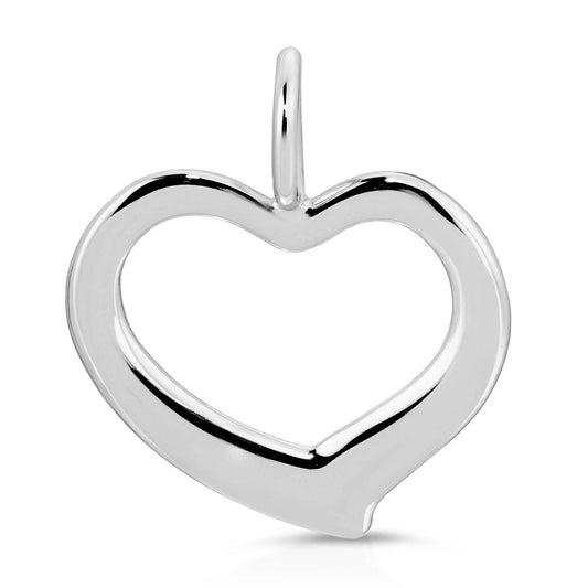 Eklexic - Women's Haley Open Heart Pendant
