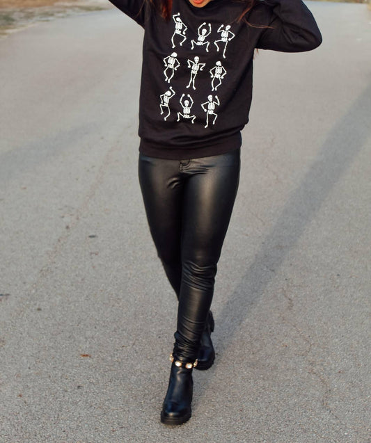 Kancan - Faux Leather High Rise Skinny Pants