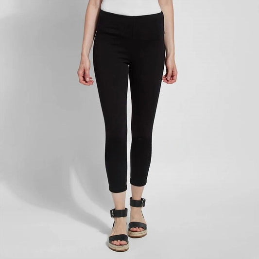 Lysse - Denim Toothpick Crop Leggings