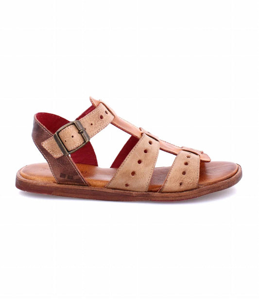 Bedstu - Women's Flat Buckled Sandals