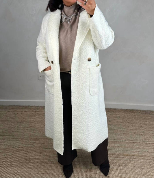 Yolly - Hannah Long Sherpa Coat